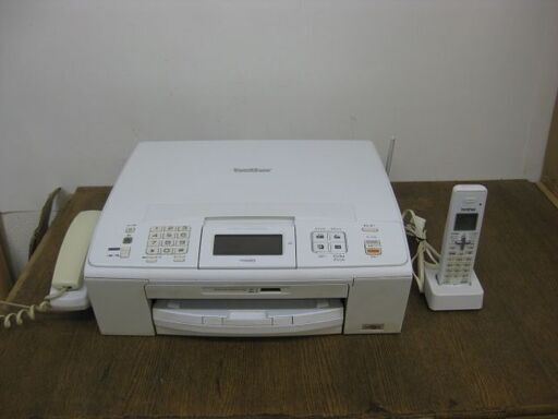 brother ブラザー インクジェットプリンター複合機 MyMio MFC-J700D 子機1台付き ホワイト 電話機