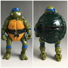 🔷🔶🔷ut3/38 【レトロおもちゃ】PLAYMATES TOYS 忍者タートルズ フィギュア 3体セット 変形 ミュータント タートルズ　TMNT🔷🔶🔷の画像