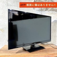 【ご成約済み🐾】Panasonic VIERA 液晶テレビ 32型✨ 外付けHDD⭕️ 配送無料🚛の画像