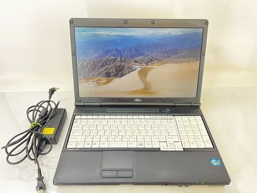 (商談中)ノートパソコン 富士通 LIFEBOOK A572/FX Core i5-3320M 2.6GHz 320GB メモリ4GB windows10  / AJ-0487-P1