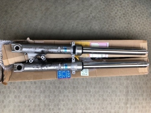 実働NSR250RSE MC28 純正減衰調整式フロントフォーク左右曲がりなし　不具合なし