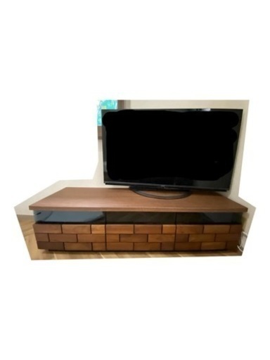 テレビ（50インチ）&テレビ台　リモコン付き