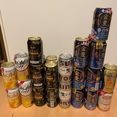 新品 お酒71本 ビール チューハイ ハイボール 金麦 キリン サントリー アサヒ スプリングバレー 淡麗 プレミアムモルツ レモンサワー ジンソーダ 氷結 エビスの画像