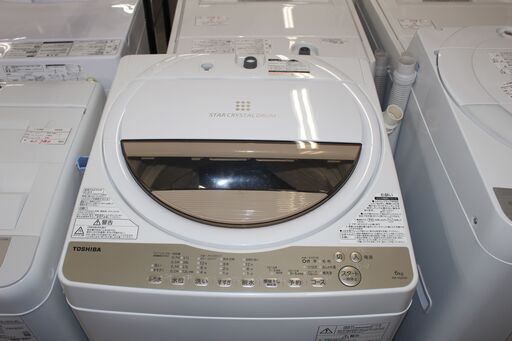 ★特別価格 美品！人気の6㎏★TOSHIBA 東芝全自動洗濯機 (AW-6G8) 6㎏ 19年製 美品販売！★大田区・品川区配送・設置無料★店頭取引歓迎！
