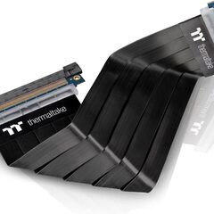 【即日・手渡し可】Thermaltake TT Premium PCI Express Extender Cable(300mm) ライザーケーブル CS6806 AC-045-CN1OTN-C1の画像