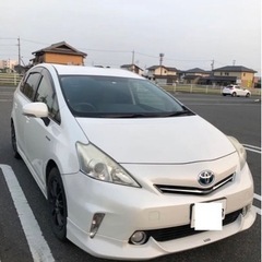 長い車検付き‼️安心のディラー車検‼️プリウスα   ５人乗り　...