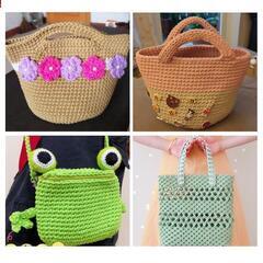 2本セット　マクラメ 糸編み 紐 ロープ 3mm 200m　カラー変更可　K1の画像