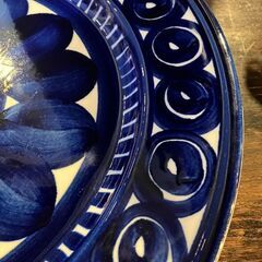 ARABIA FINLAND Valencia バレンシア ラウンドプレート 大皿 直径33cm