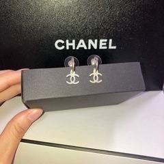シャネル ピアス 正規品 美品の画像