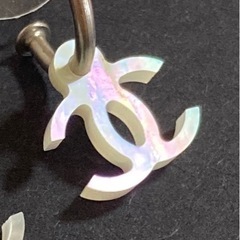 シャネル ピアス 正規品 美品の画像