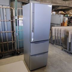 日立　R-K320FV(S)　３ドア冷蔵庫　315L　シルバー色『中古良品』2015年