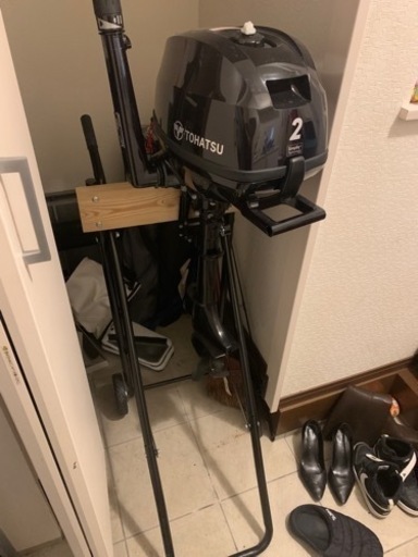 トーハツ 二馬力 美品使用2回