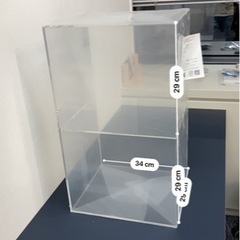 ☆無料☆透明アクリルケース2段の画像