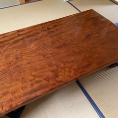 座卓　和風　ローテーブル　手作り　オーダーものの画像