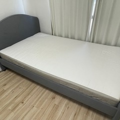 IKEA 海外風セミダブルベッドセット HAUGA
