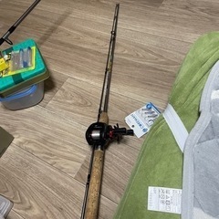 バスフィッシング　ベイトロッド