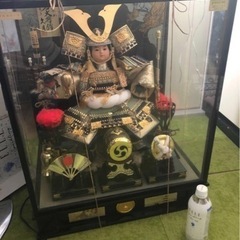 久月　若大将飾　オルゴール付　ジャンク
