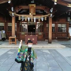 男の子　七五三参り　袴