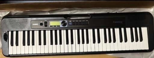 キーボード 電子ピアノ CASIO CT-S300 ブラック 61鍵盤 Casiotone カシオトーン 強弱表現ができる鍵盤 