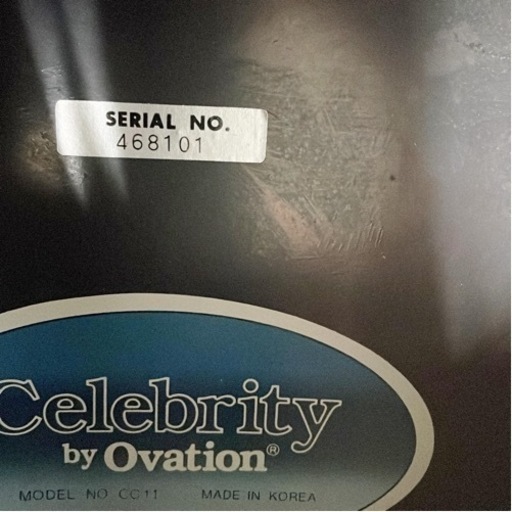 【美品】Ovation CELEBRITY CC11 エレアコ オベーション