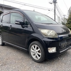 10万キロ台❗️ ダイハツ　ムーヴカスタム　X L175S ブラ...