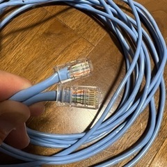 LANケーブル 約8m cat5eの画像