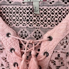 ガールズ　レースチュニック　130cmの画像