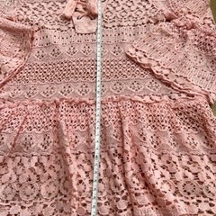 ガールズ　レースチュニック　130cmの画像