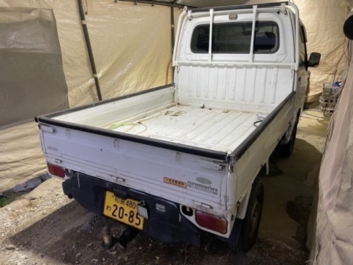 サンバートラック　4wd エアコン　パワステ、検査1年付き
