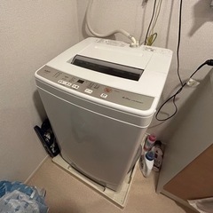 【商談中】AQUA洗濯機6kg【2021年製】 AQW-S60Jの画像