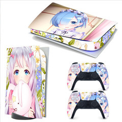 【新品未使用】【即日・手渡し可】PS5 通常版 スキンシール Reゼロから始める異世界生活 レム Rem リゼロ エロマンガ先生  ステッカー  エロ漫画先生  PlayStation5 Stickerの画像
