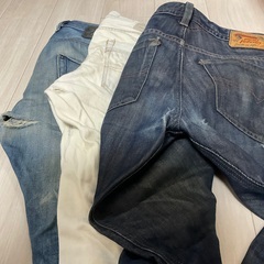 ディーゼル　リプレイ　REPLAY Diesel  デニム　ジーンズ　3本まとめての画像