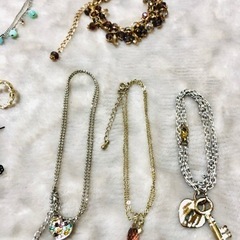 【無料】アクセサリー 14点セット ネックレス ピアス ブレスレ...