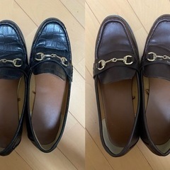 ジーユー　ローファー2足　XLサイズ