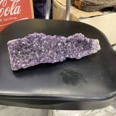 詳細不明 クリスタル 水晶 スピリチュアル クラスター パワー ストーン 天然石 アメジスト ドーム 開運 浄化 お御守