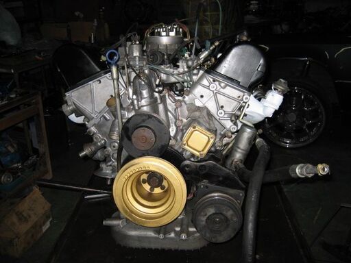 MB--r107-500SLリビルトーコンプリートエンジン販売