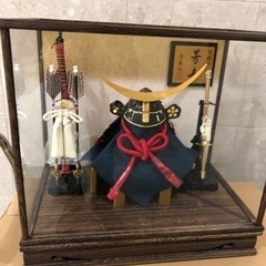 伊達政宗兜　弓　子供の日　美品　箱付き　定価60000円の画像