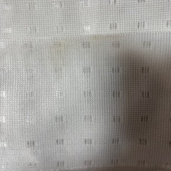 お譲り先決定済み アイボリー 花柄カーテン(レースカーテン付き)の画像