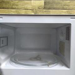 電子レンジ　山善　2019年製の画像