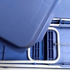 キャンプ用折り畳み椅子、テーブルの画像