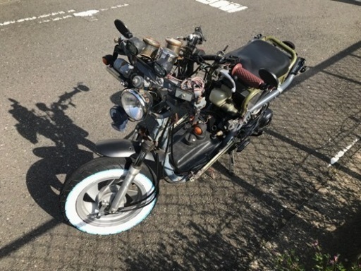 スクーターHONDAキャビーナ90（始動、スロットルOKですが調子良にあらず…レストアベースor部品取車にいかがでしょう）