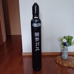 酸素ボンベ1500ℓ メダカ 金魚飼育の画像