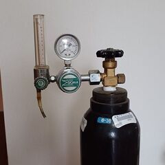 酸素ボンベ1500ℓ メダカ 金魚飼育の画像