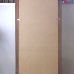 値下げしました! 訳有 ホールスタンド イタリア 象嵌 幅70×高さ217cm 玄関 エントランス ミラー 傘立て 家具 ブラウン 札幌市東区 新道東店の画像