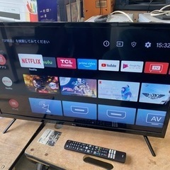 お薦め品‼️ほぼ新品‼️TCL LED32インチandroidTV 液晶テレビ2022年