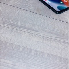 3日間限定価格！おしゃれL字 デスク 机 棚付き グレーの画像