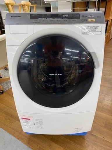 I381 ? Panasonic ななめ型ドラム式洗濯乾燥機 （洗濯：9.0㎏ 乾燥：6.0㎏） ⭐ 動作確認済 ⭐ クリーニング済