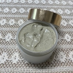 【値下げ】Laline  ボディスクラブ　オリーブの画像