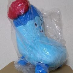 【未使用】コッシー　BIGぬいぐるみ　ベレー帽ver.　赤　　￥1,200の画像