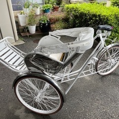 2人乗り3輪自転車 ディスプレイ などにもの画像